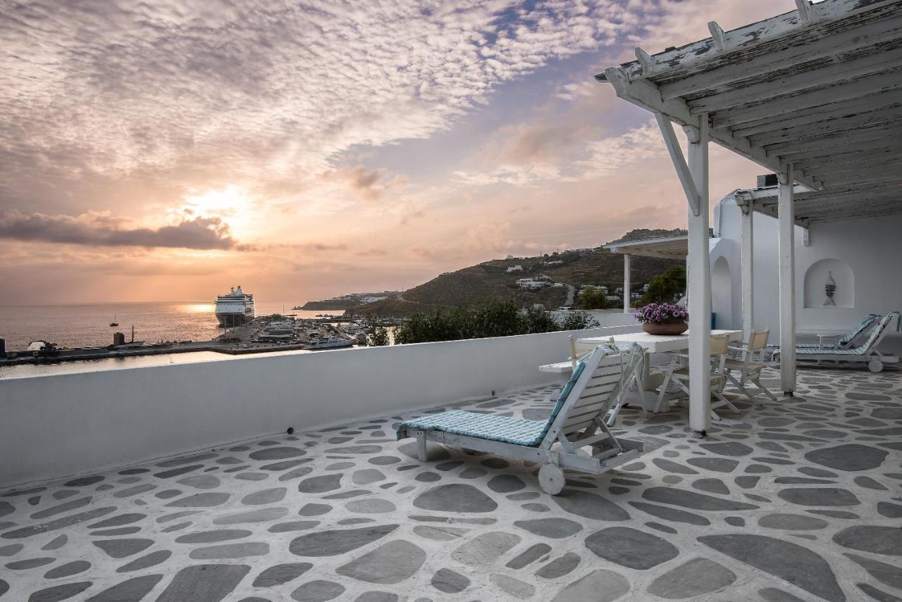 Sunny Guest House New Port Mykonos Турлос Екстер'єр фото