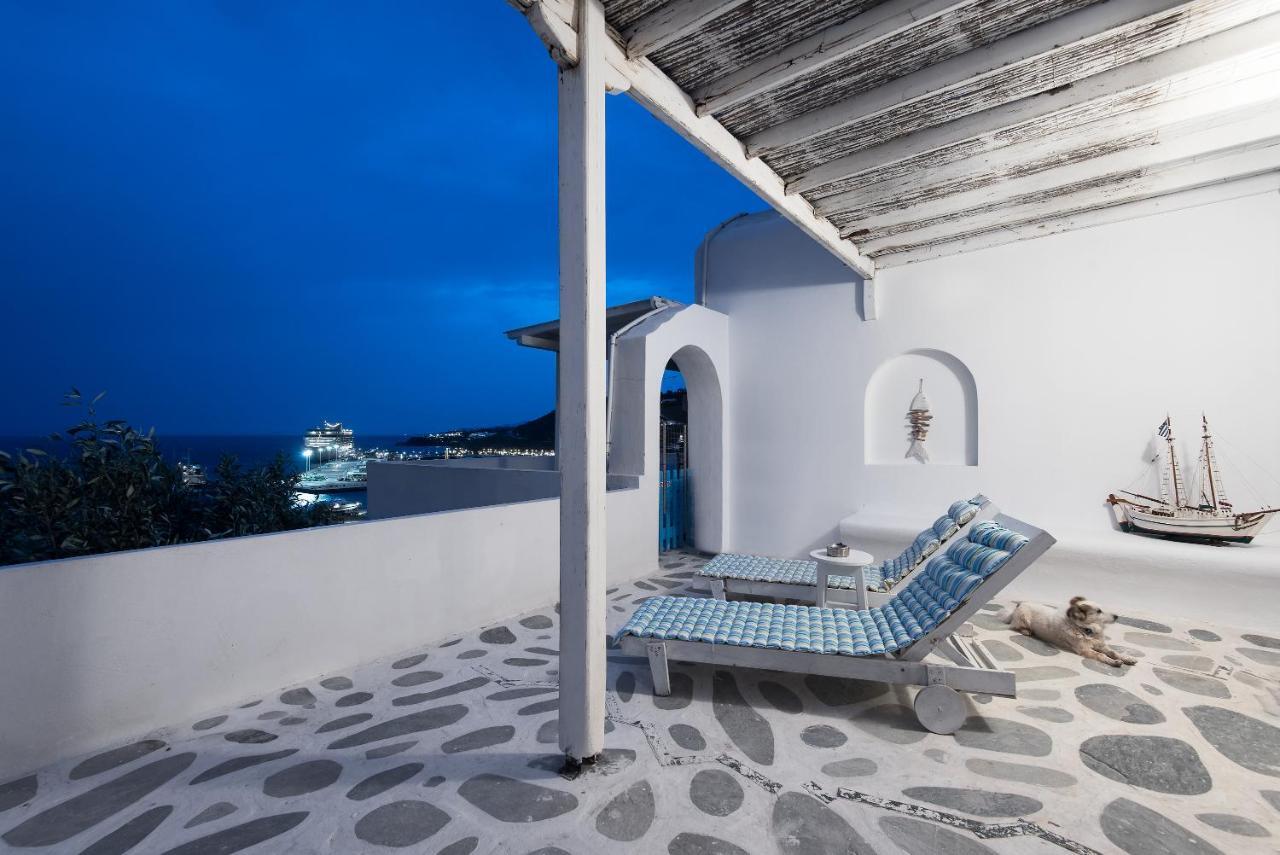 Sunny Guest House New Port Mykonos Турлос Екстер'єр фото